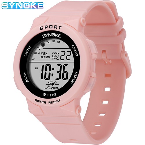 Kids Waterproof Watches LED Digital Watch Alarm Watch Boy Girl Sports - Picture 18 of 23