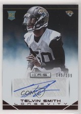 2014 Rookies & Stars Longevity Rookie Ruby Signatures /199 Telvin Smith Auto rg2
