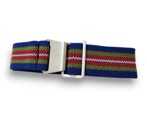 Marine Nationale Watch Strap Band Parachute Elastic Nylon NATO MOD 18 20 22 mm - Picture 134 of 246