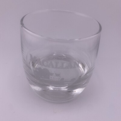 The Macallan Highland Single Malt Scotch Whiskey Tumbler glass