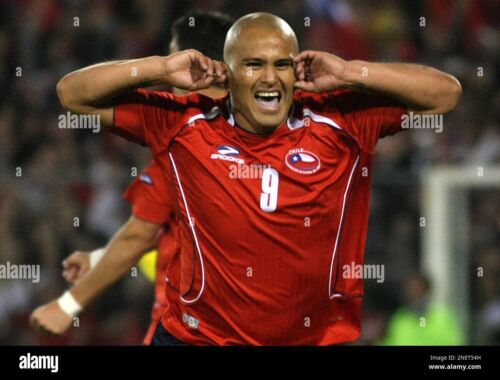CHILE Nationalmannschaft 2008 #9 SUAZO SHIRT TRIKOT TOP Fußball BROOKS Gr. M - Bild 5 von 17