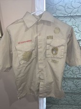 Boy Scout BSA UNIFORM SHIRT New Style Youth Large Short Sleeve X36
