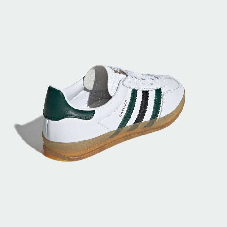  GAZELLE スニーカー adidas Originals Gazelle Indoor White College Green IE2957 Women's