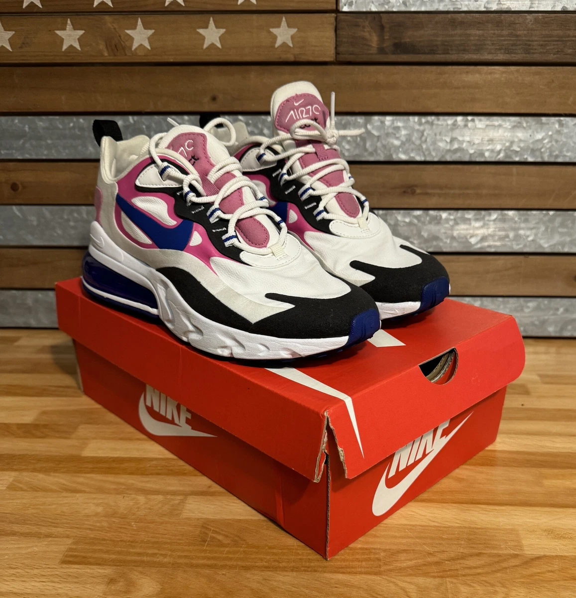 Women's nike air max top 270 react casual shoes
