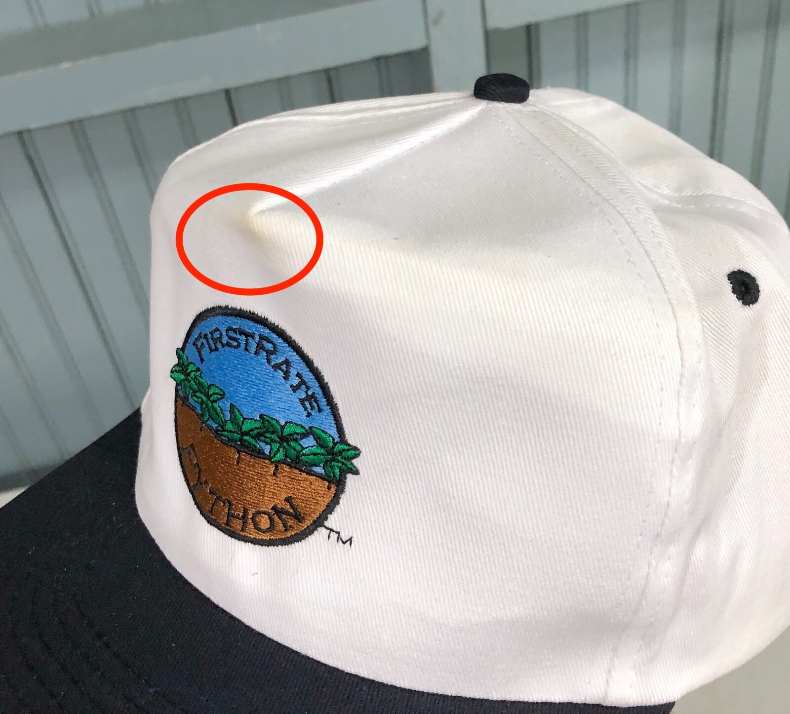 First Rate Python Vintage Snapback Baseball Cap H… - image 3