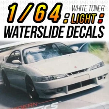 1/64 Scale NISSAN SILVIA S14 Head Tail Light WaterSlide Decals for Hot
