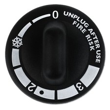 NEW DUALIT PARTS - 2 3 4 6 SLOT TOASTER TIMER PUSH ON BLACK PLASTIC CONTROL KNOB