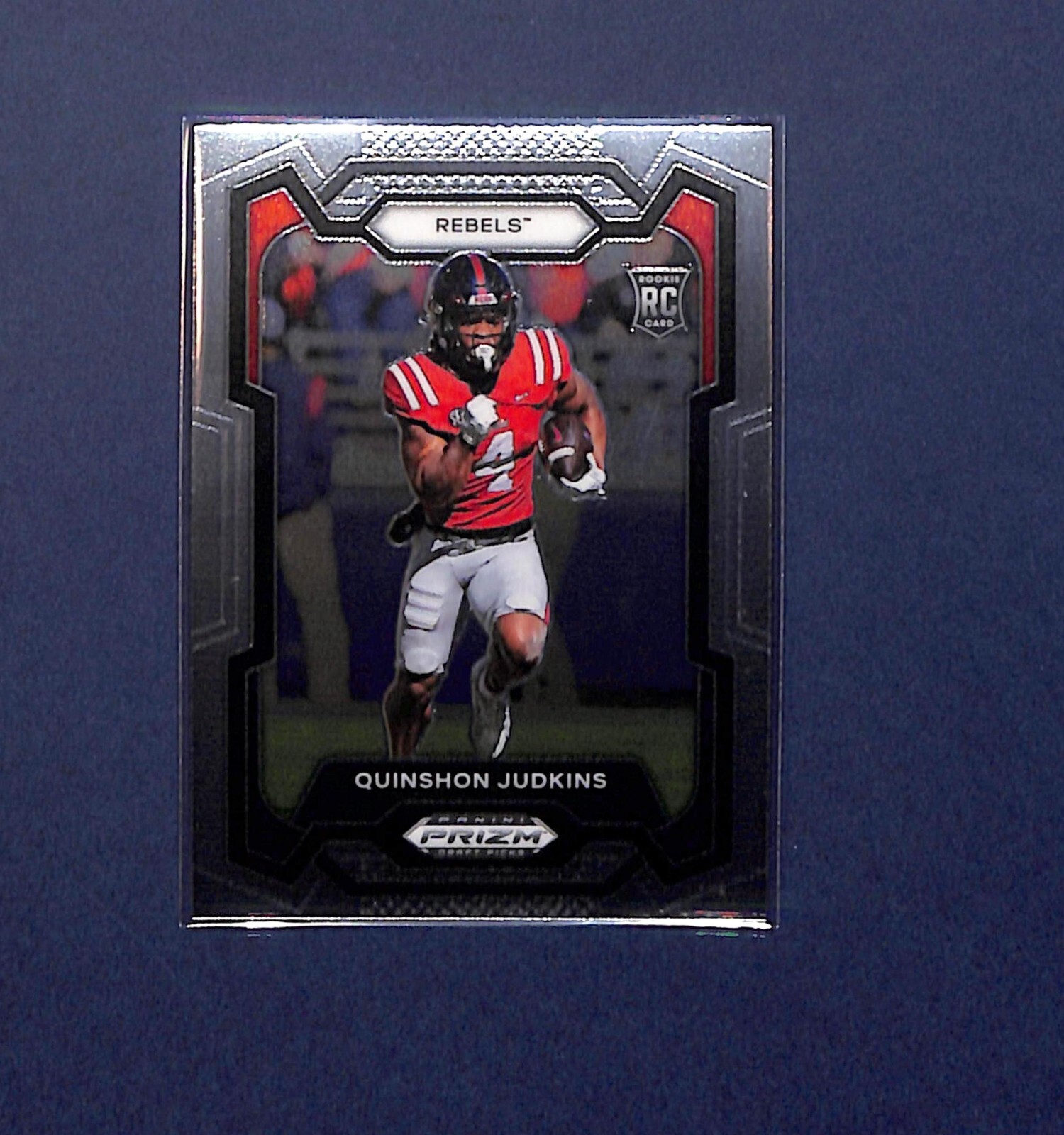 2024 Panini Prizm Draft Picks - #146 Quinshon Judkins (RC) - Ole Miss
