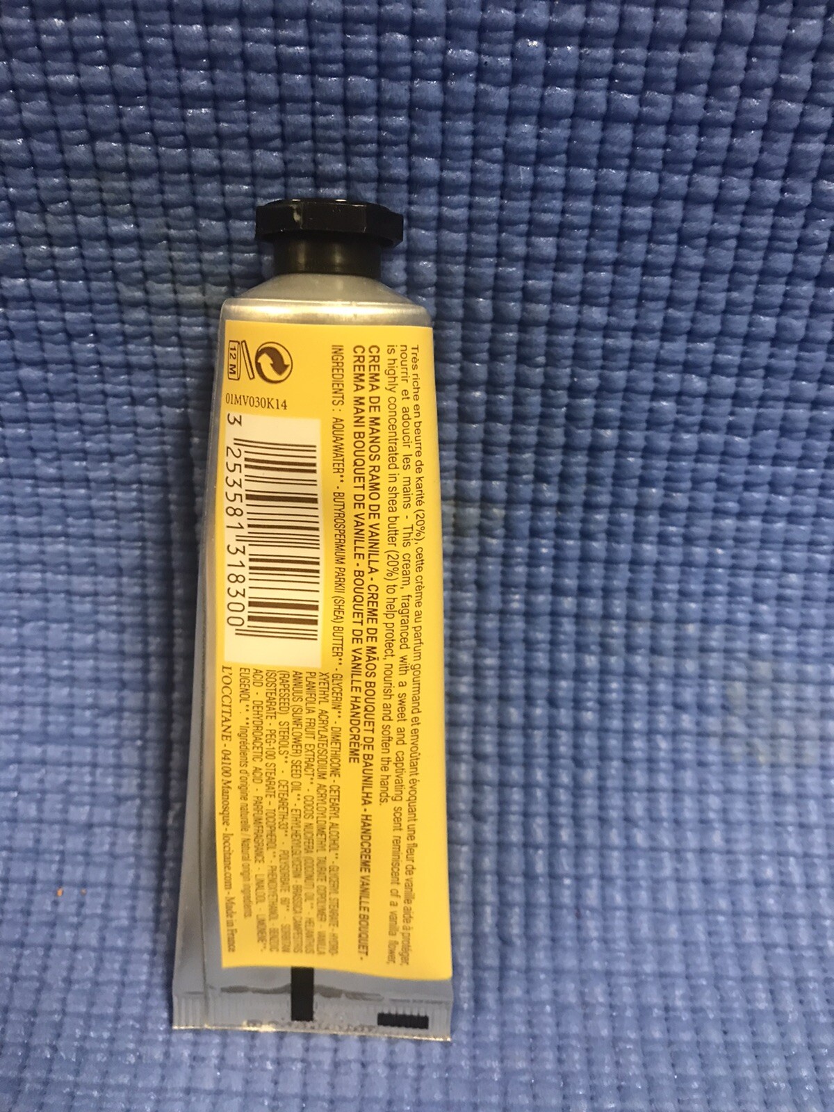 L&rsquo;Occitane French Hand Cream &ldquo;Vanilla Bouquet&rdquo; 1oz 