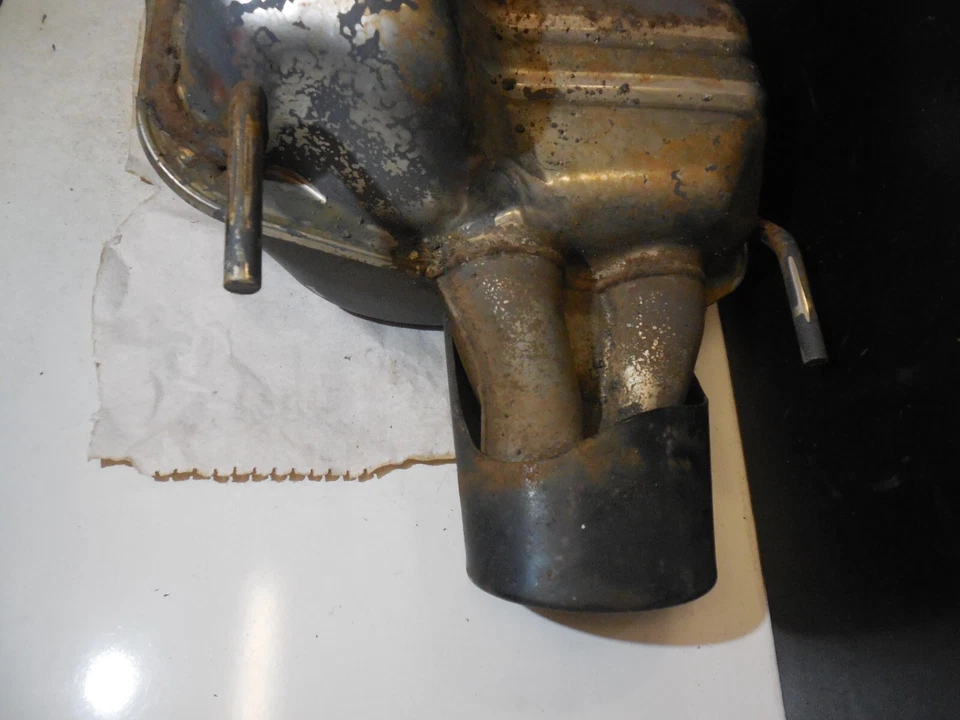 Silenciador escape trasero izquierdo a 2084910101 97-03 mercedes-benz w208 clk320 clk430 Foto 4 de 4