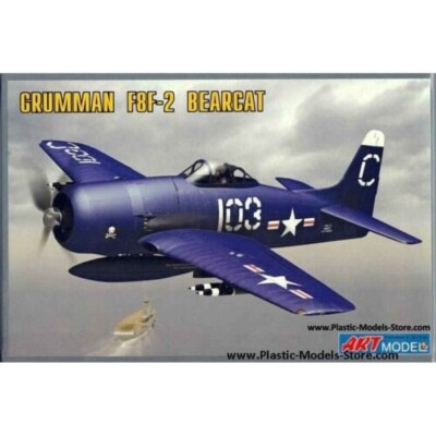 1/72 Art Model 7201 GRUMMAN F8F-2 BEARCAT US NAVAL FIGHTER plastic model kit