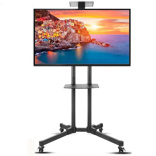Wisfor Mobile Floor TV Stand for 32- 70" LCD LED Mount Trolley Monitor Holder - Picture 7 of 12