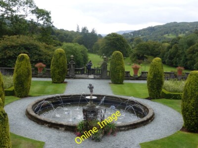 Photo 6x4 The formal gardens at Rydal Hall Ambleside Built in 1909-1911 a c2014