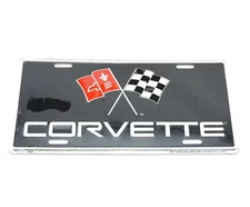 Chevrolet Chevy Corvette Licensed Aluminum Metal License Plate Sign Tag 