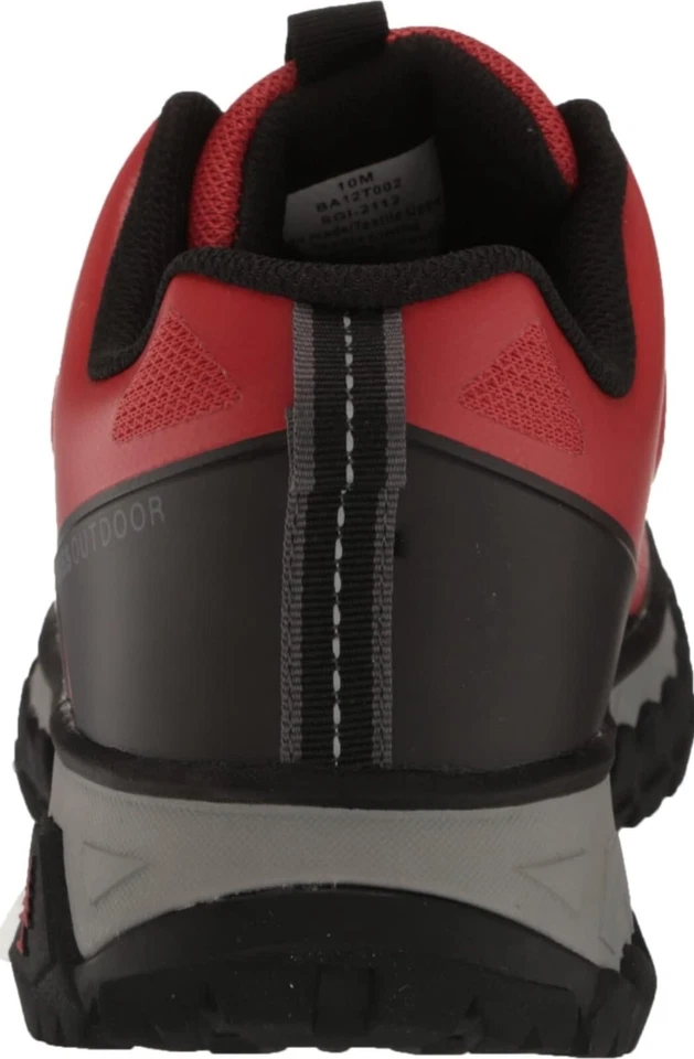 Bota de Senderismo BASS OUTDOOR ROJA Peak Sin Costuras Medio Para Mujer - Talla 7 - Nueva Foto 3 de 4