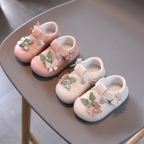 Baby Girl Leather Princess Shoes Soft Sole