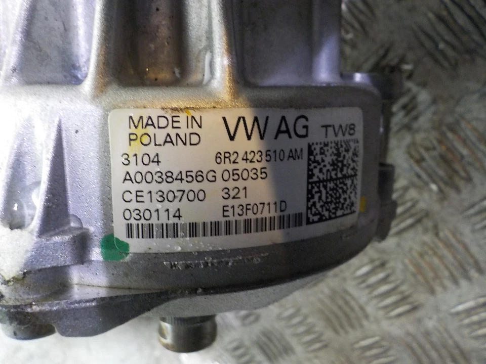 SKODA RAPID 1.6 TDI CAYC 2013-2017 STEERING COLUMN ELECTRIC 6R2423510AM - Image 2 of 4