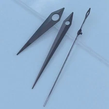 1 Set New Slim Watch Hand Set Gunmetal Metallic Gray For NH35 /NH 36