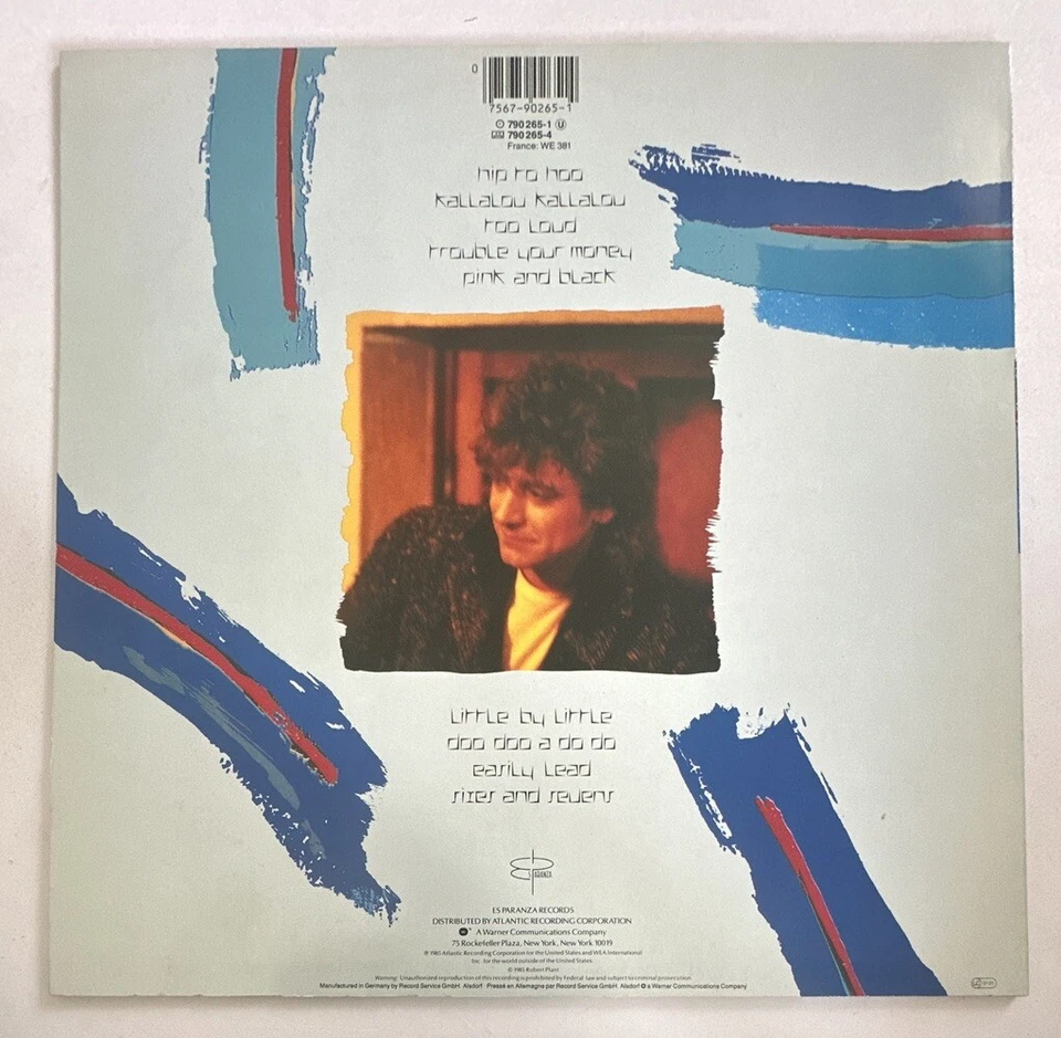 Robert Plant Shaken N Stirred Lp Vinyl Album EX / EX CONDITION - Image 3 of 4