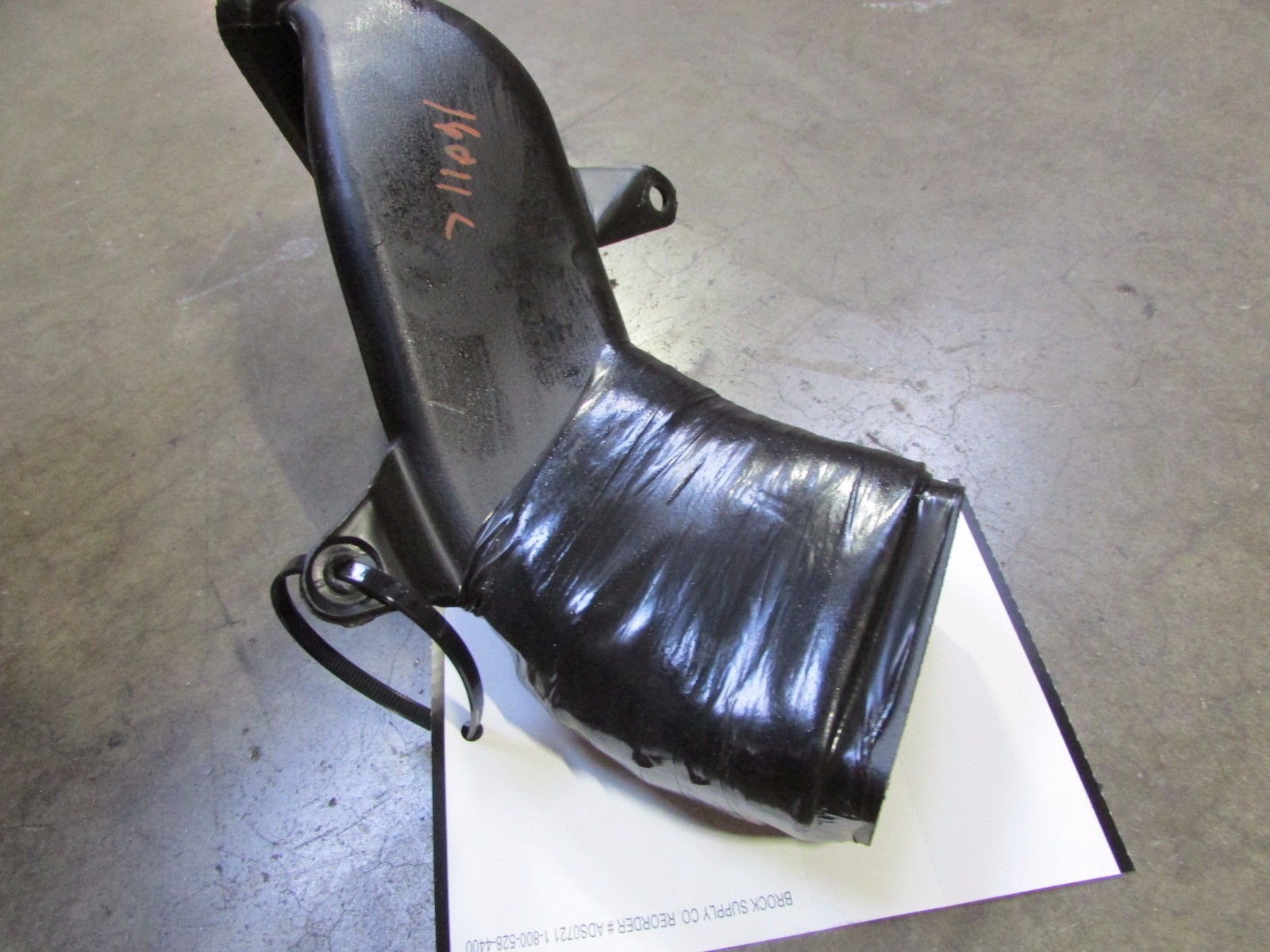 Ferrari 458 Italia, LH, Left Small Air Conditioning Duct, Used, P/N 82653400