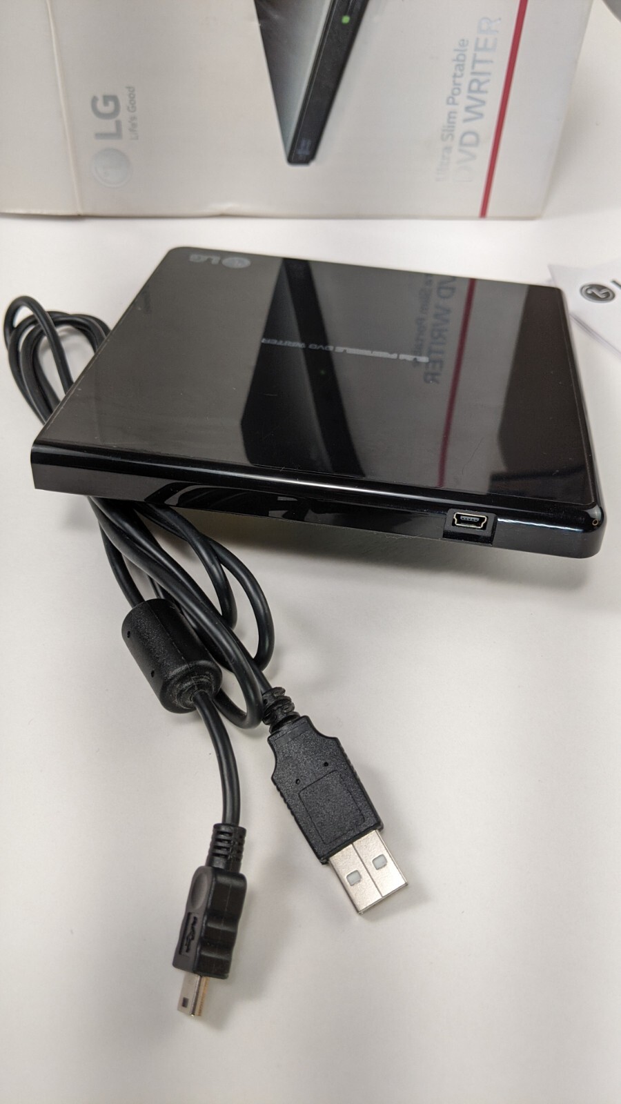 LG External Slim Portable DVD Writer GP65NB60, Tested eBay