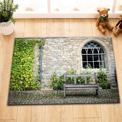 Parthenocissus Waterproof Bath Polyester Shower Curtain Liner Water Resistant - Imagen 5 de 8
