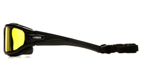 Pyramex Safety Goggle IForce Amber Dual Pane Anti Fog airsoft paintball - Picture 3 of 4