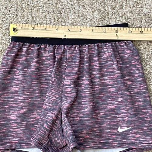 Nike Dri-Fit Mädchen JUGEND Large Sportshorts lockere Passform elastischer Bund pink - Bild 6 von 7
