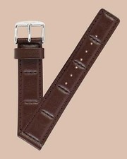 Ecclissi 20mm x 18mm Brown Leather Strap with original Buckle 75375