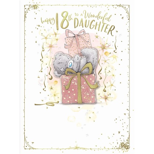 Tarjeta de felicitación de cumpleaños 18 y 21 Me to You Daughter Tatty Teddy tarjeta grande - Imagen 6 de 8