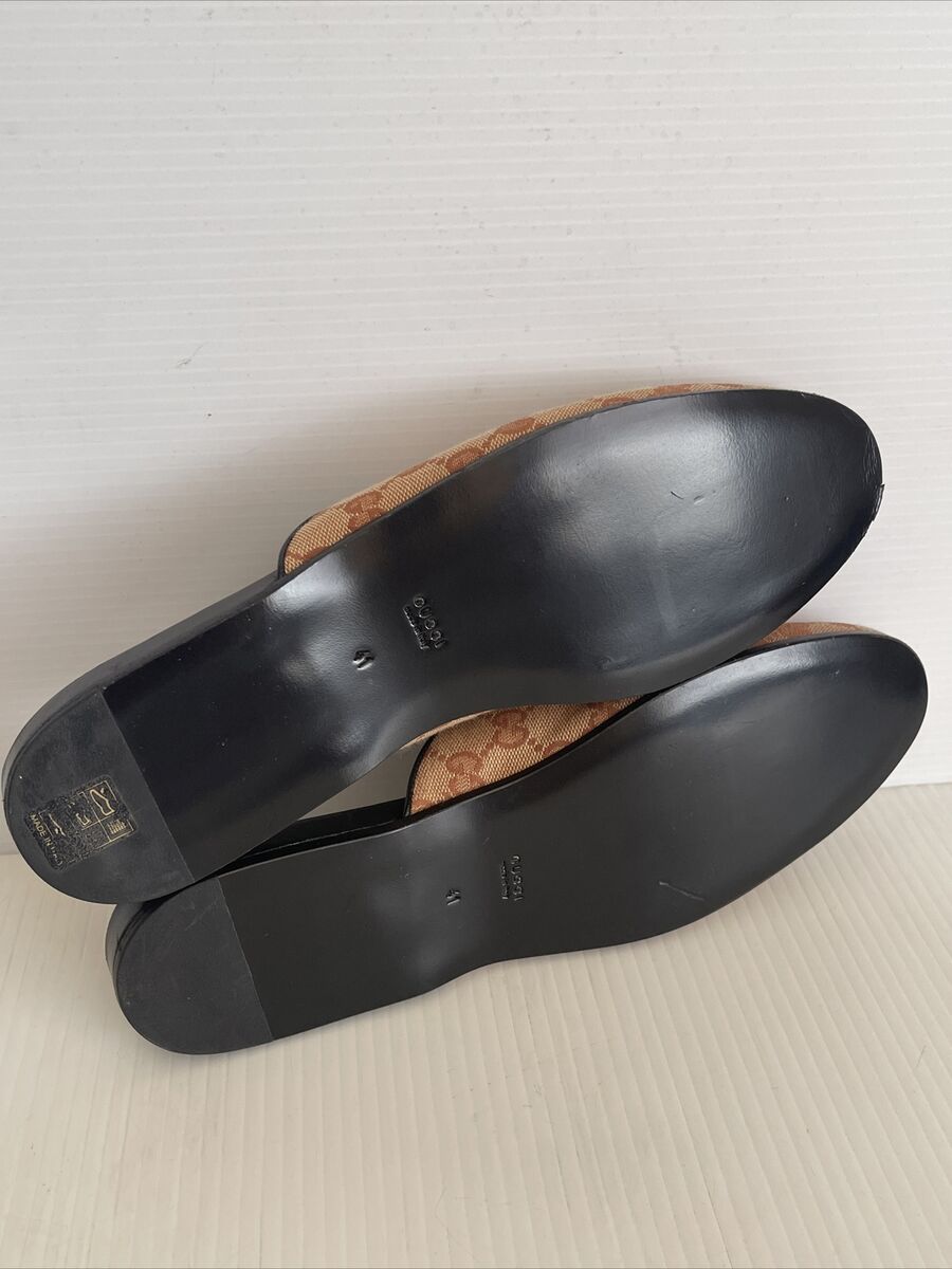 Gucci x NY Yankees GG Supreme Canvas Mules Slippers 537089 Gucci x NY Yankees GG Supreme Canvas Mules Slippers 537089