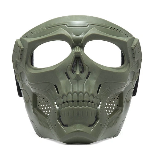 Skull Windproof Motorcycle Goggles Motorbike Helmet Riding Glasses Face Mask ATV - Picture 6 of 30