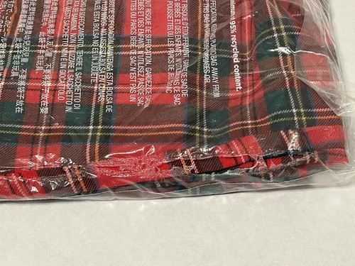 NEW Old Navy Pajamas Set Boy Girl Small (6) Red Tartan Plaid 2 Piece Pants Shirt - Picture 8 of 8