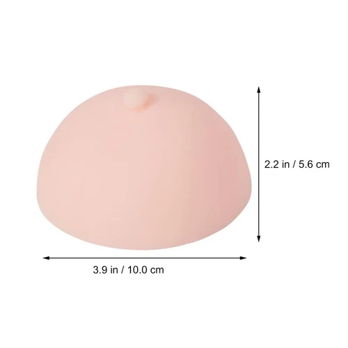 [2 pcs] 3D Realistic Breasts Areola Practice for PMU, Tattoos, Microblading image 2
