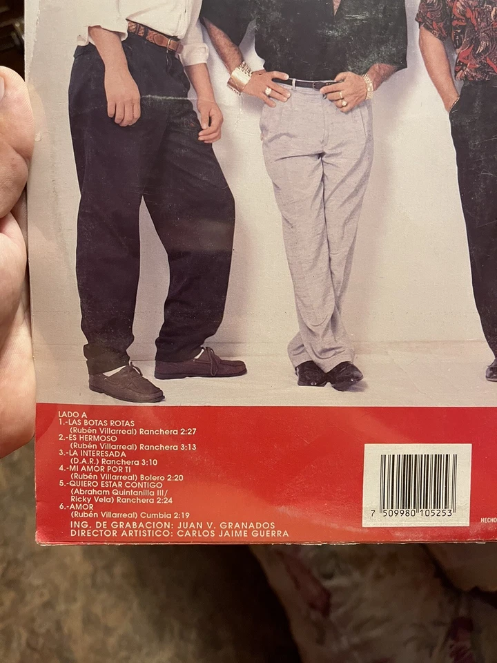 LOS LEONES DEL NORTE - LAS BOTAS ROTAS LP / DLV NUEVO Y SELLADO - Imagem 3 de 4