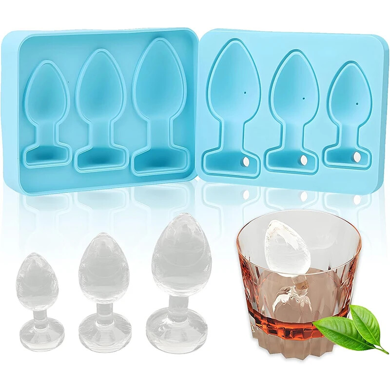 Anal Plug Shaped Ice Tray Large Silicone Ice Cube Mold Tray  Prank for  Cocktail | eBay