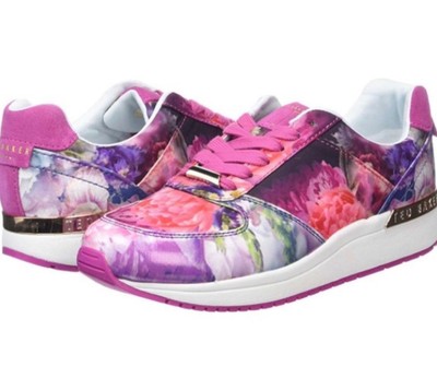 Ted Baker Phressya 3 Floral Trainer Shoes Size 7 Ebay