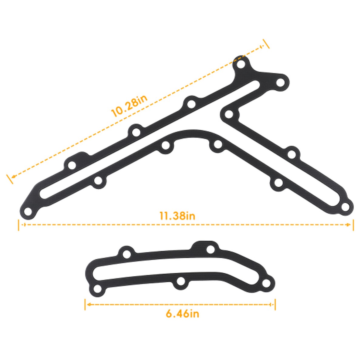 2x Oil Gallery Gaskets 13533JK21A 13533JK20A Fit For 2009