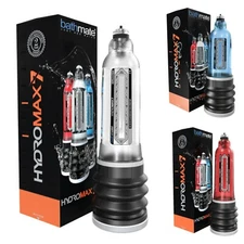 BATHMATE HYDROMAX 7 PUMPS HYDRO EXTREME GIRTH & LENGTH ENHANCER PUMP