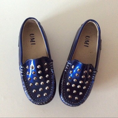 silver studded loafers