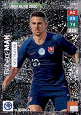 Karte 330 - Robert Mak - Key Player - Panini Adrenalyn Road to EURO EM 2020