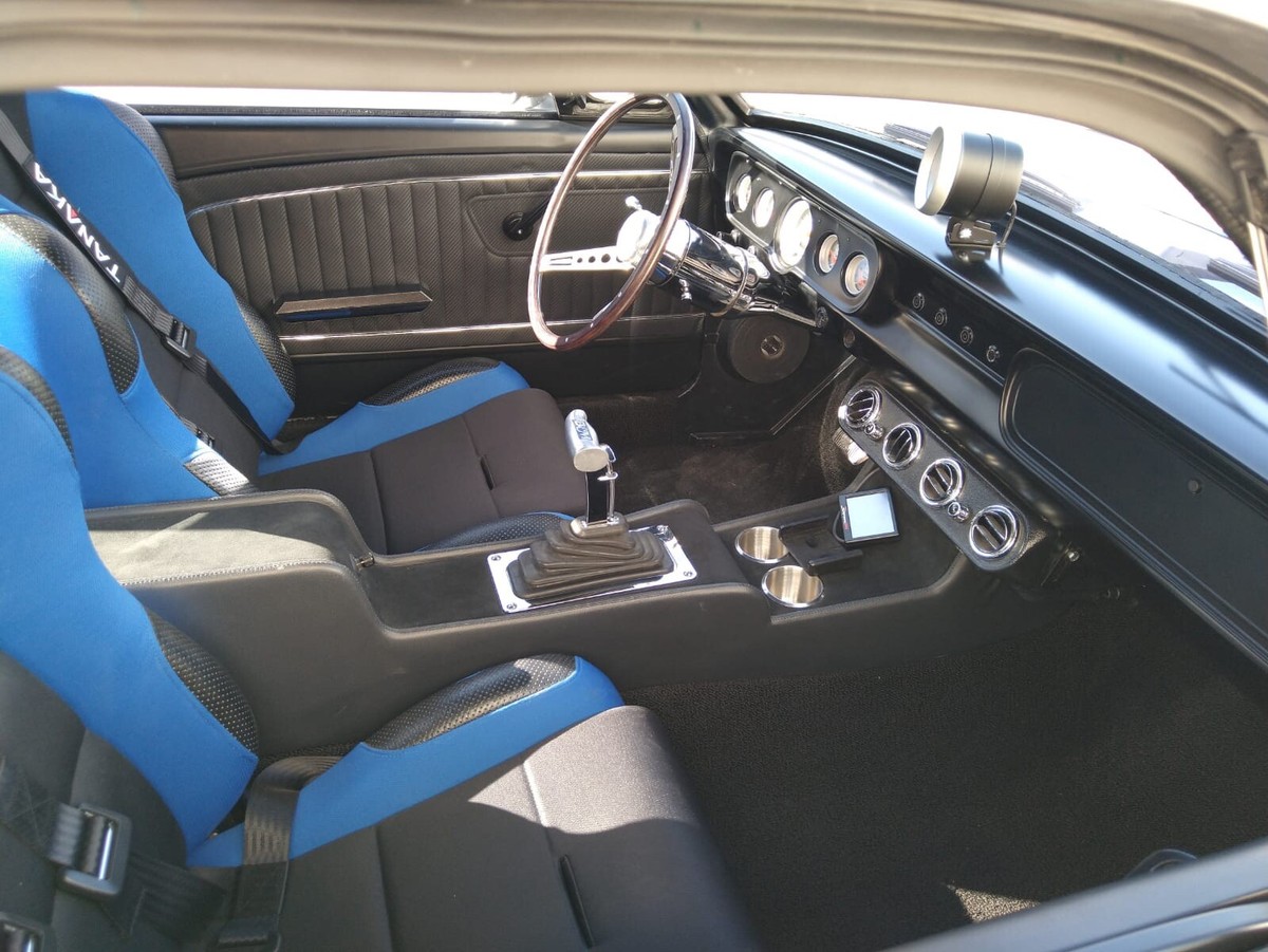 1964,65,66 mustang fastback/coupe center console universal