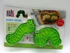 Eric CarleThe Very Hungry Caterpillar Cookie Bread Ham Cutter mold  2pcs