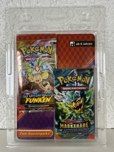 Pokemon Booster Selection Sword Shield Crimson Purple German Single Booster Lot of 2 - Picture 22 of 27