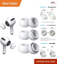 Premium Ear Tips for Airpods Pro - Noise Reduction - Dust Guard - Storage Box
