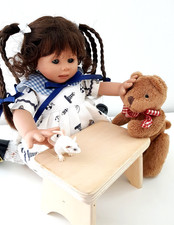 Müller Wichtel Elly von Rosemarie Müller Künstlerpuppe Zertifikat + Zubehör