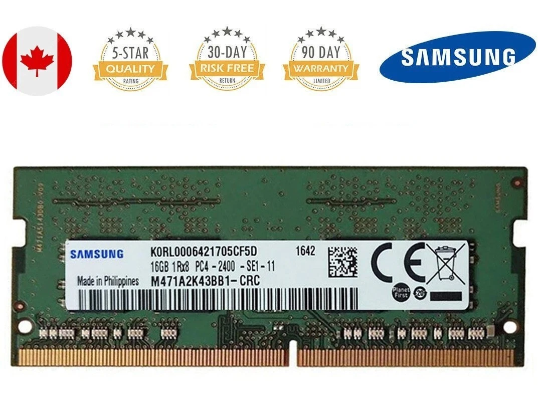 Samsung DDR4 SDRAM 16 GB Total Capacity Memory (RAM) for sale | eBay
