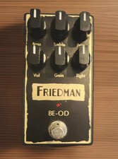 Friedman BE-OD Analogue Overdrive Effects Pedal for Electric Guitar