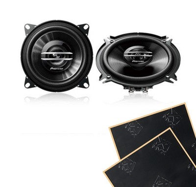 Pioneer TS-G1020S 4'' G-Series Coaxial Car Speakers w/ Sound Damping