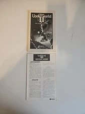*Manuals Only* Ultima Underworld II Labrinyth Of Worlds Players & Install Guide 